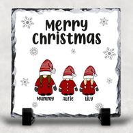 Mummy With 2 Children Slate